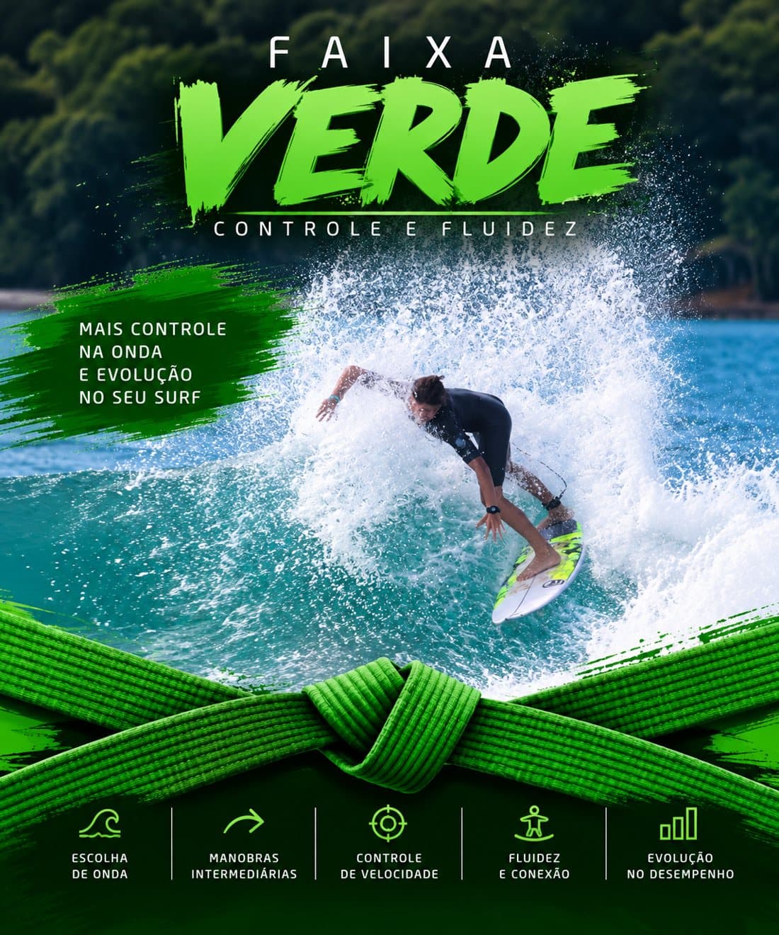 Faixa Verde — Intermediário avançado
